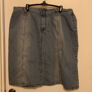 Jean skirt